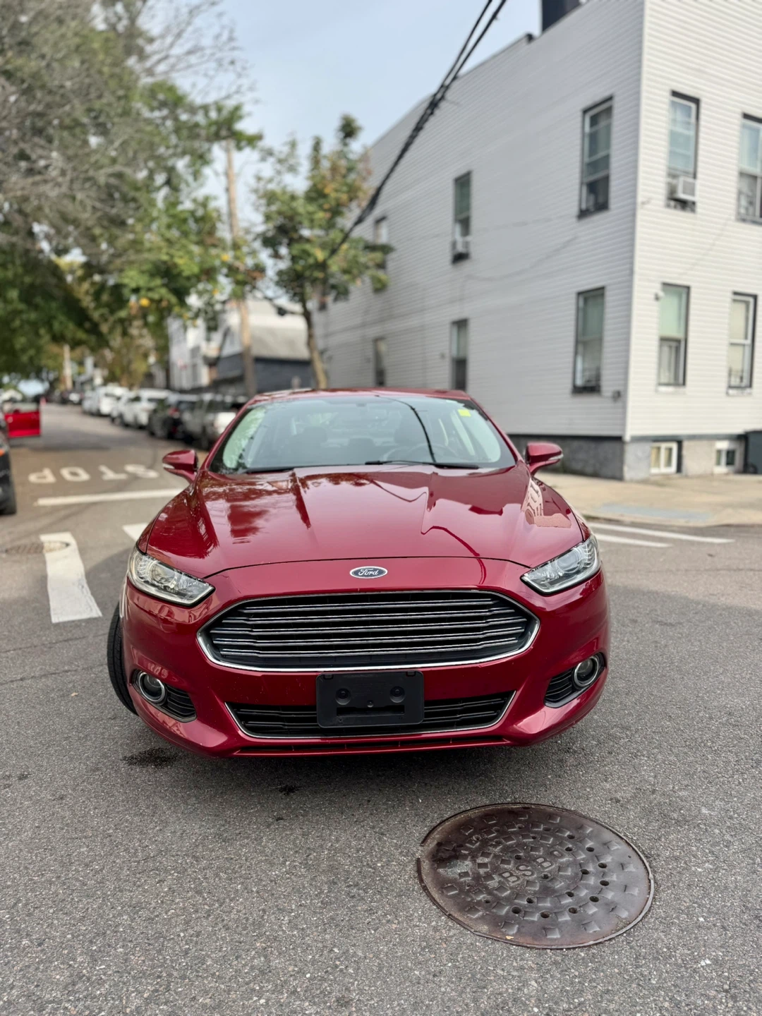 Ford Fusion Titanium - Red Sedan - photo 3
