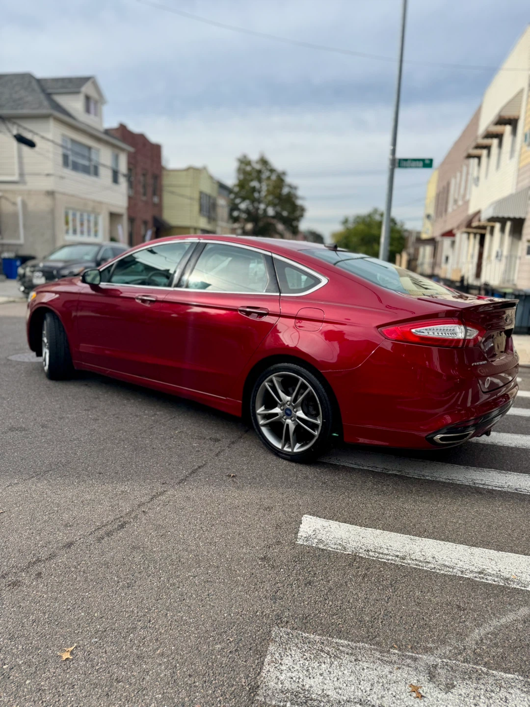 Ford Fusion Titanium - Red Sedan - photo 5