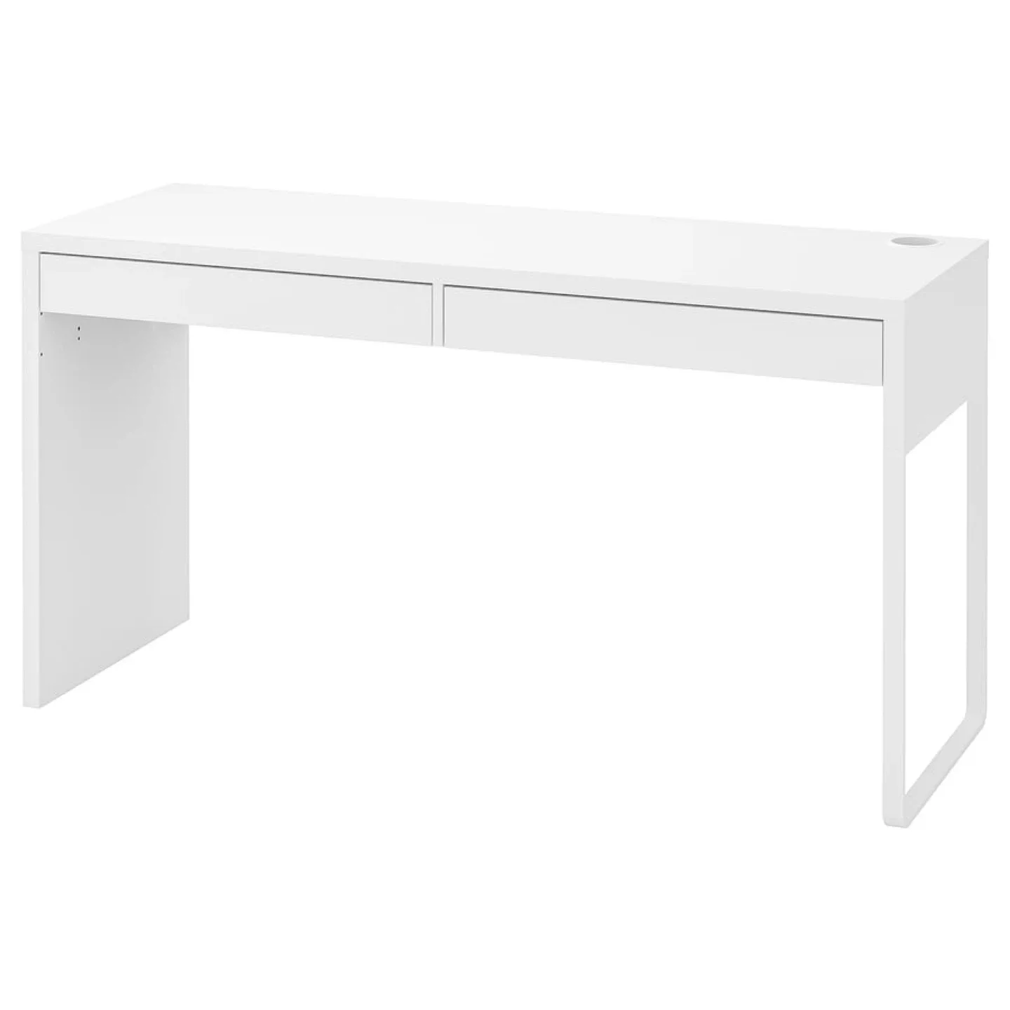 IKEA MICKE White Desk with Drawers