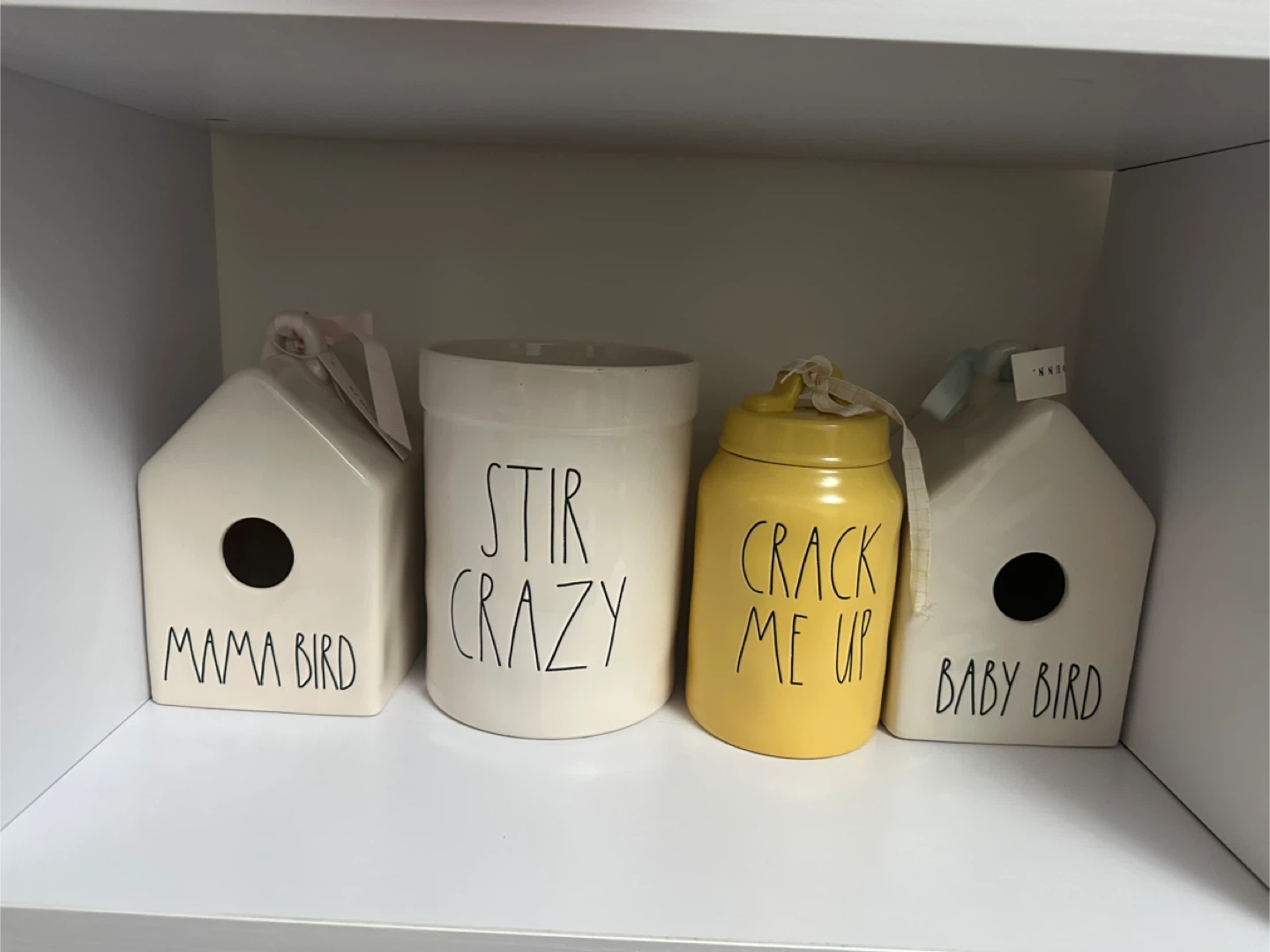 Rae Dunn Birdhouses & Canisters - photo 5