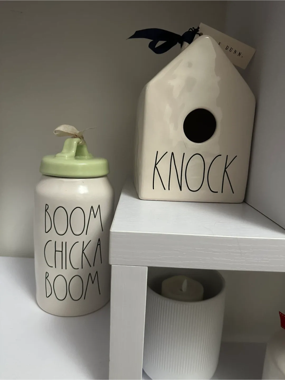 Rae Dunn Birdhouses & Canisters