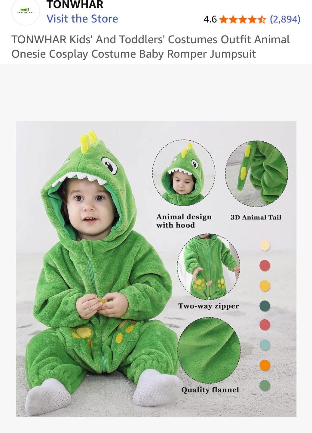 Green Dinosaur Halloween Costume - photo 4