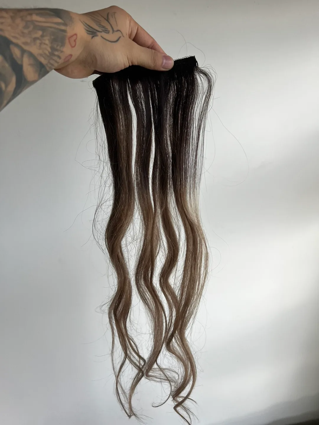 Moresoo Ombre Clip in Hair Extensions Human Hair image indicator(4)