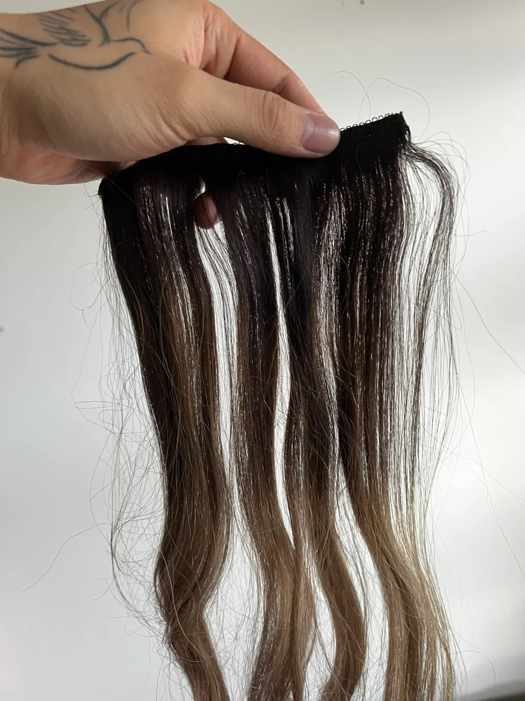 Moresoo Ombre Clip in Hair Extensions Human Hair image indicator(6)