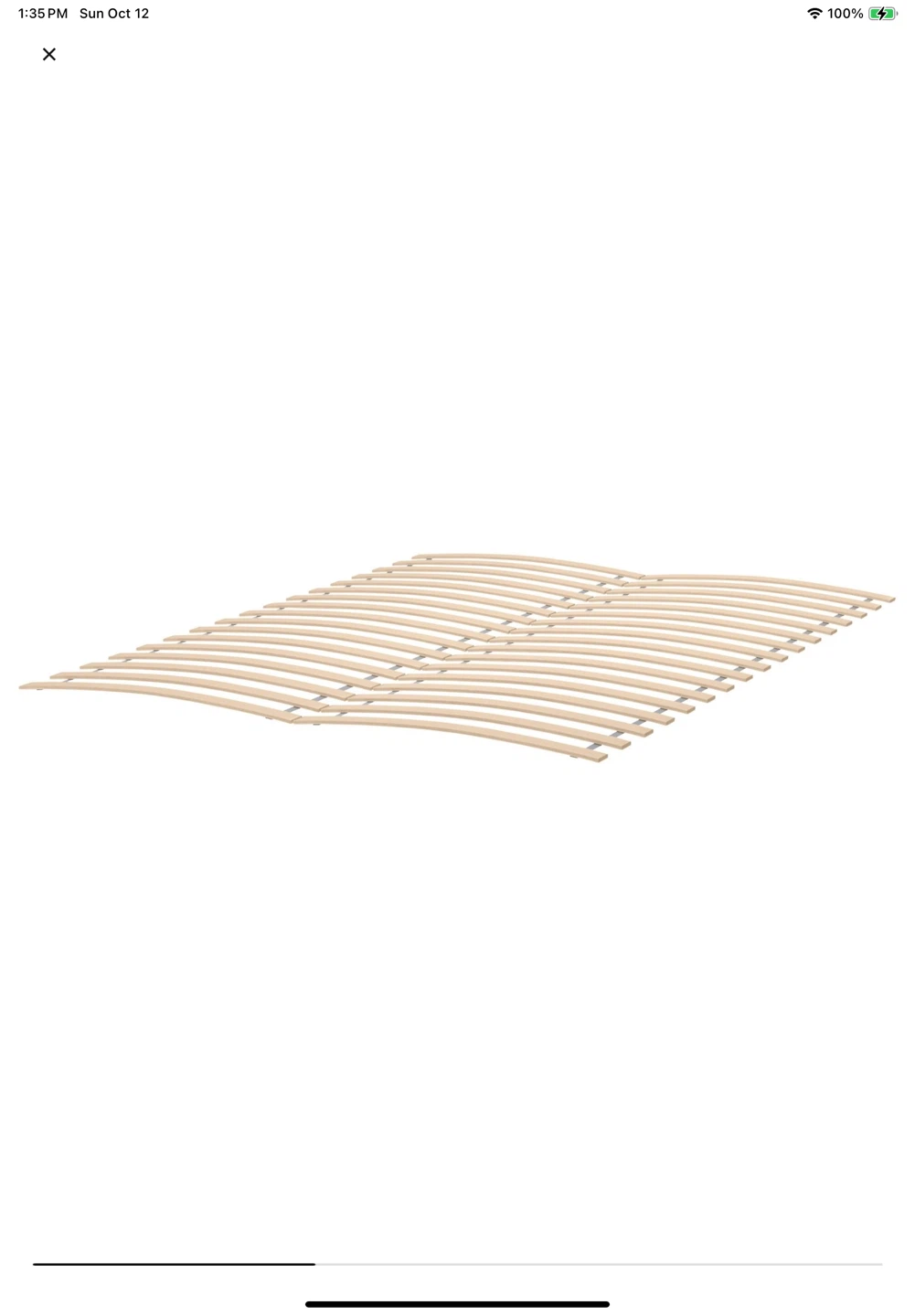 IKEA Tarva Bed Frame with slats.  Frame only. - photo 2