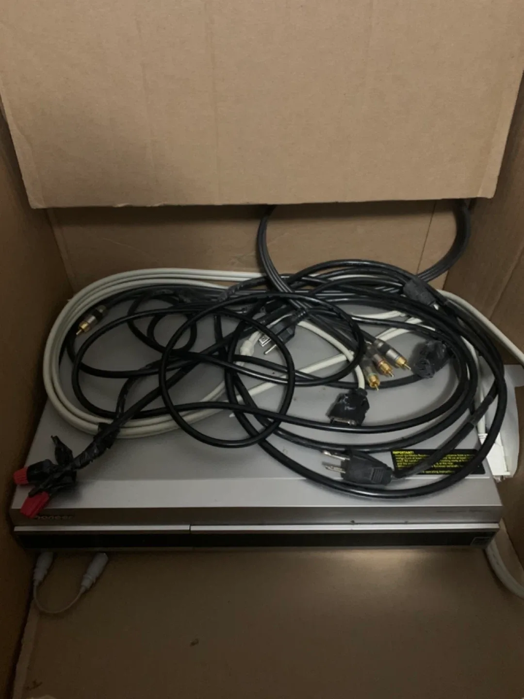 Pioneer Plasma TV and Media Reciever image indicator(4)