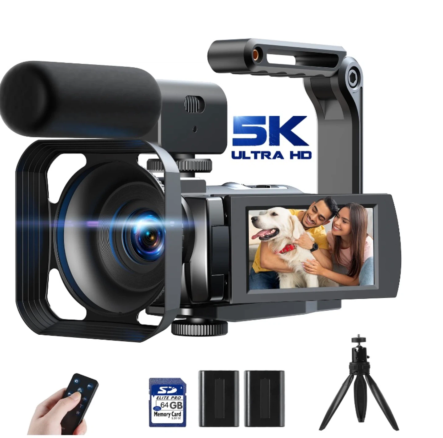5K Ultra HD 56MP Camcorder