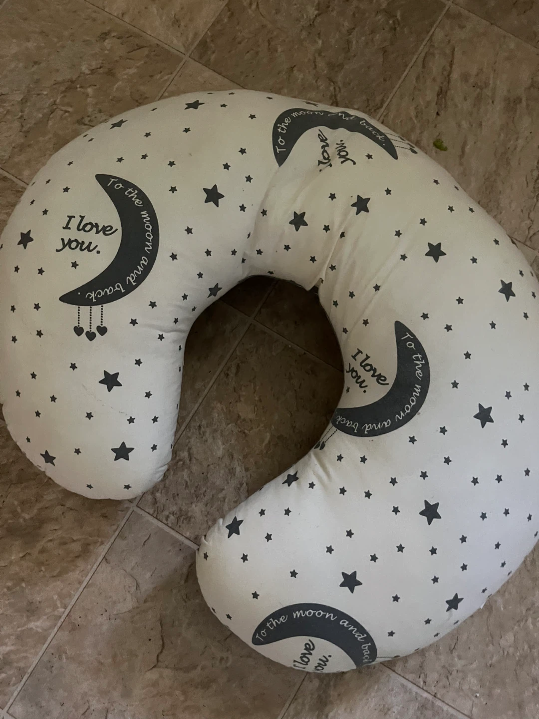Boppy Pillow - Grey with Stars - photo 2