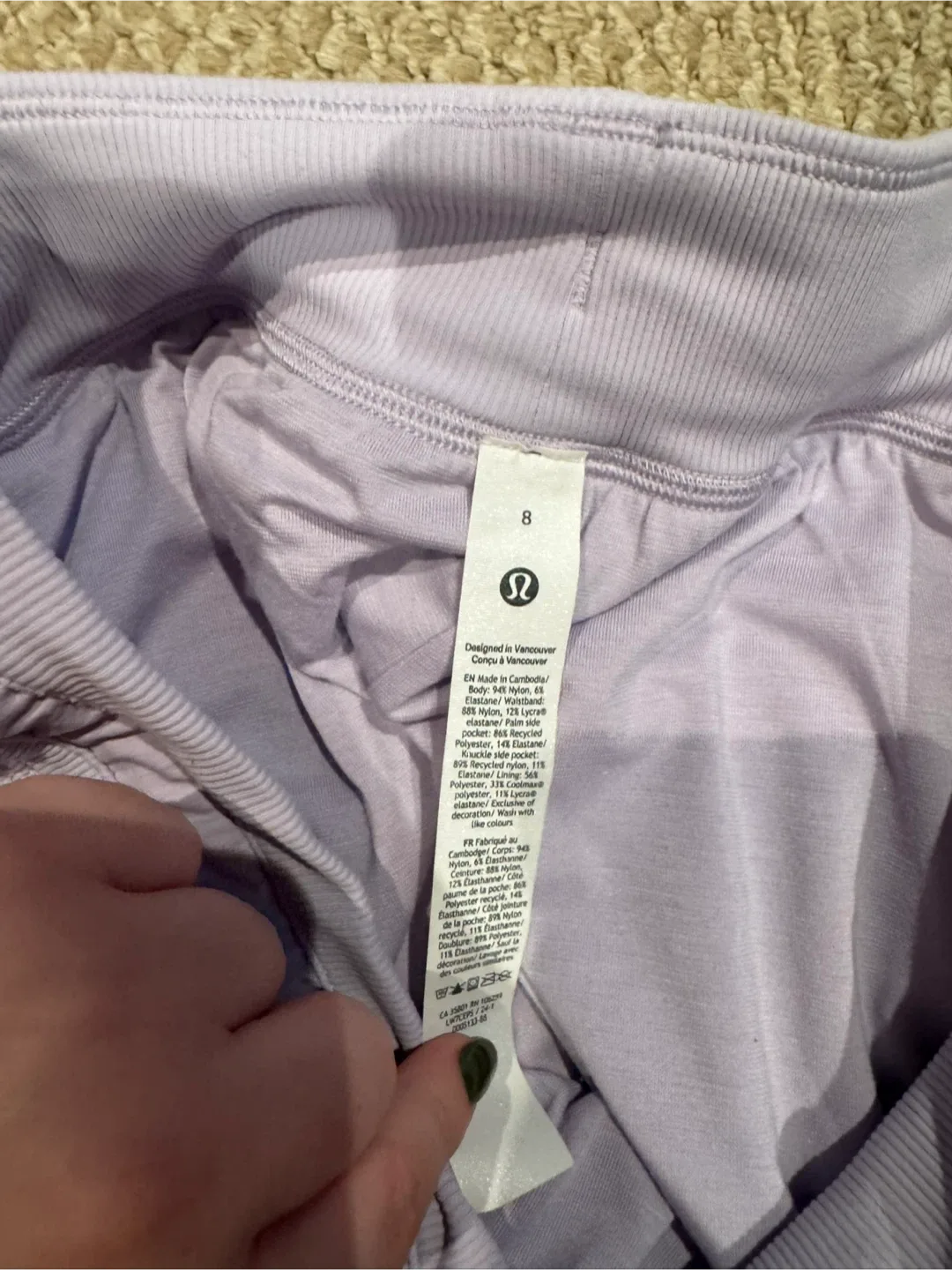 Lululemon Studio Shorts - Size 8 image indicator(3)