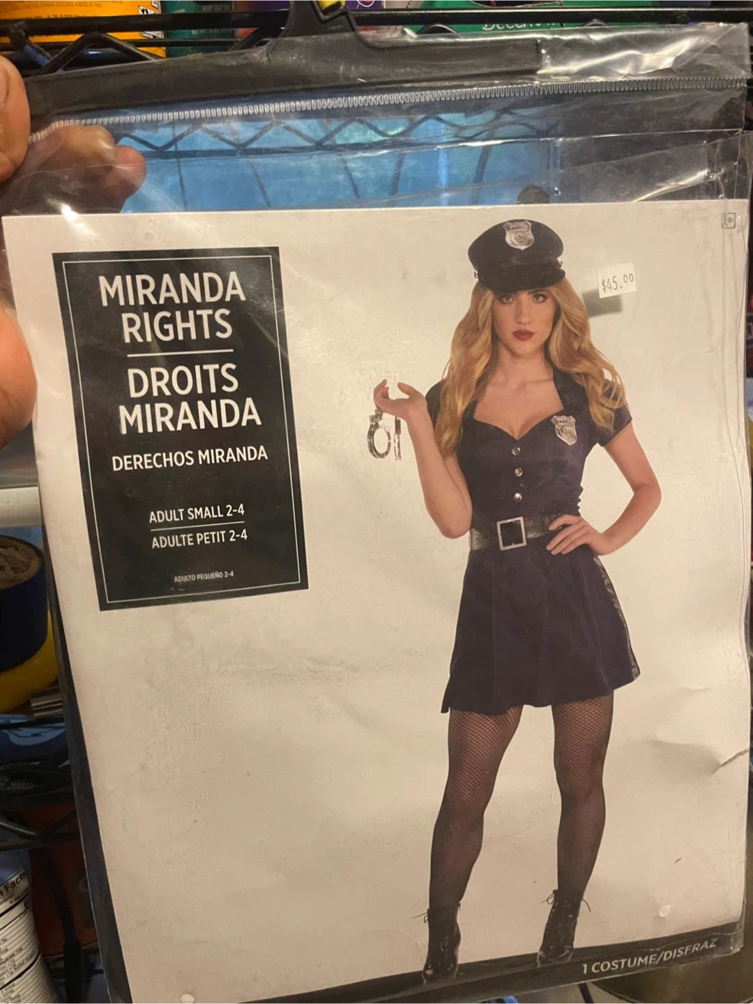 Miranda Rights Adult Costume