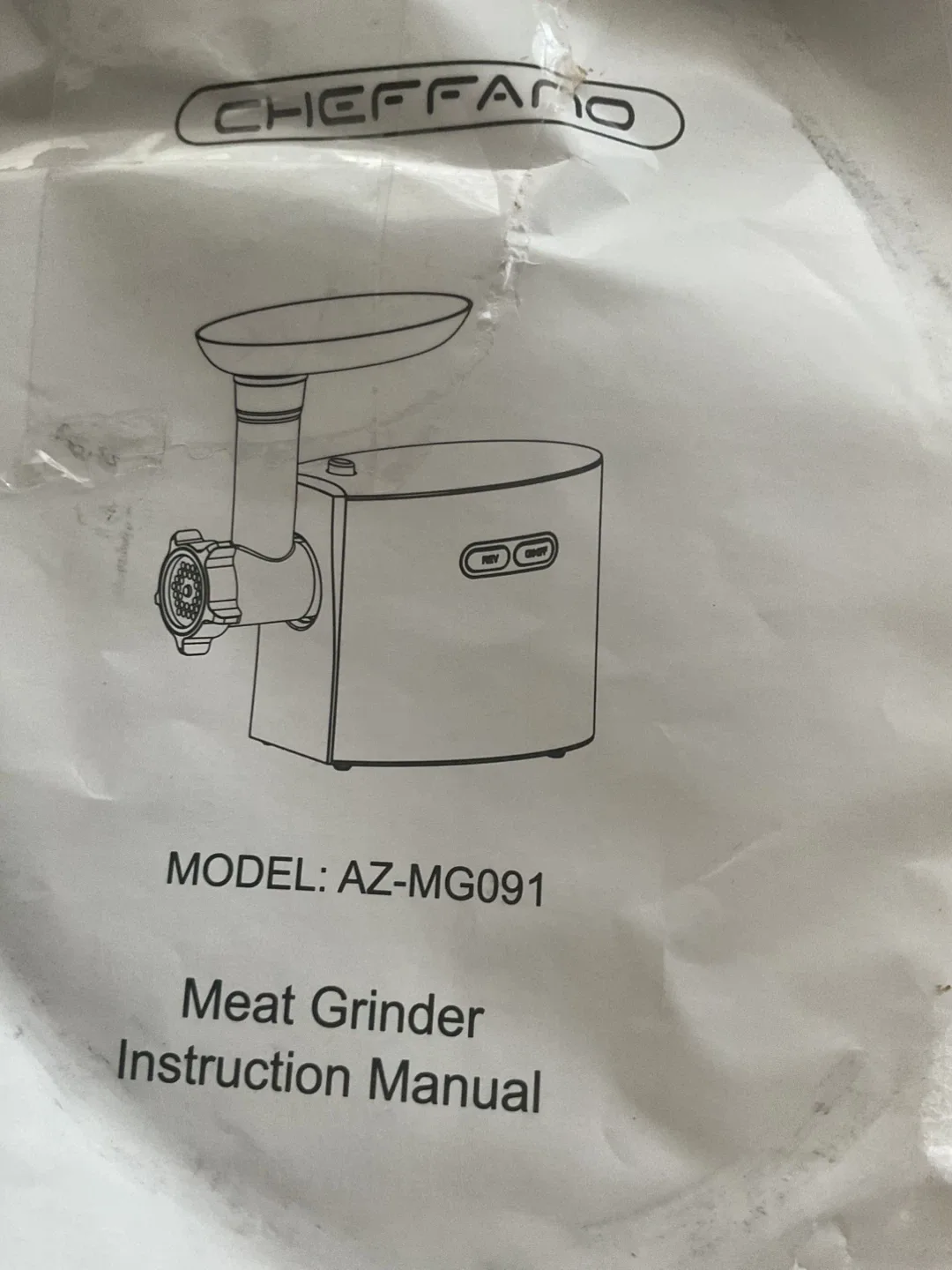 Chefano Meat Grinder image indicator(8)