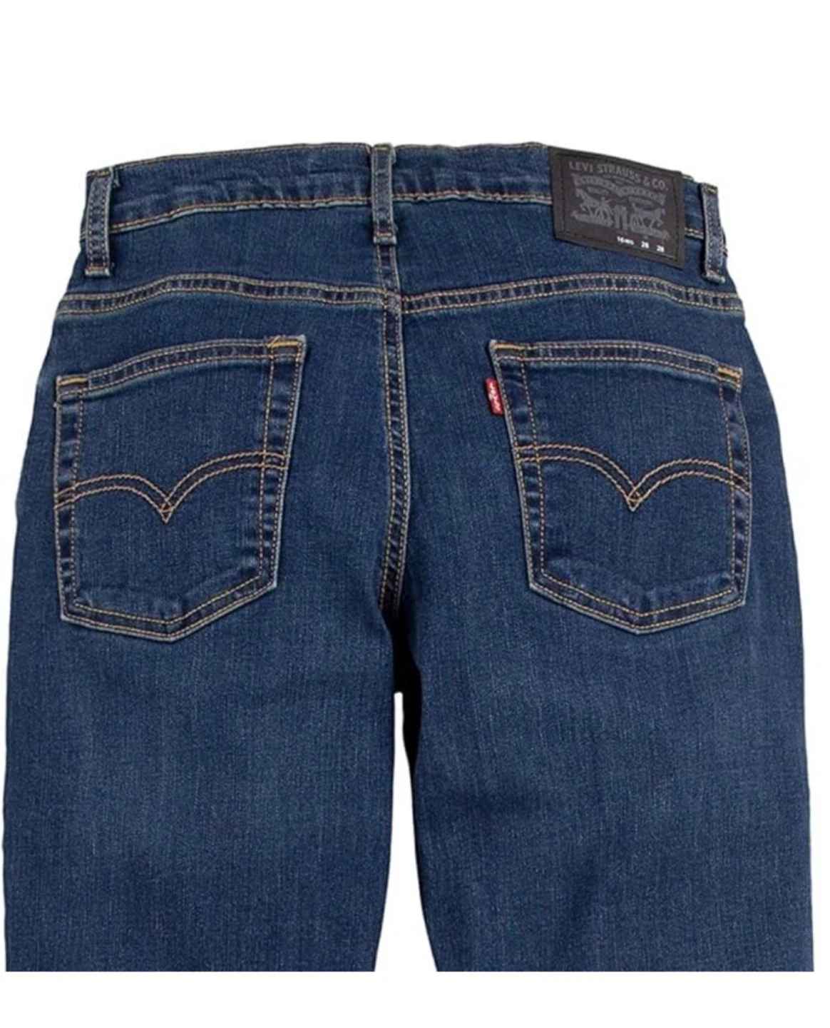 Levi Boy 511 Slim Fit Performance Jeans, size 14- waist 27x27 - photo 2