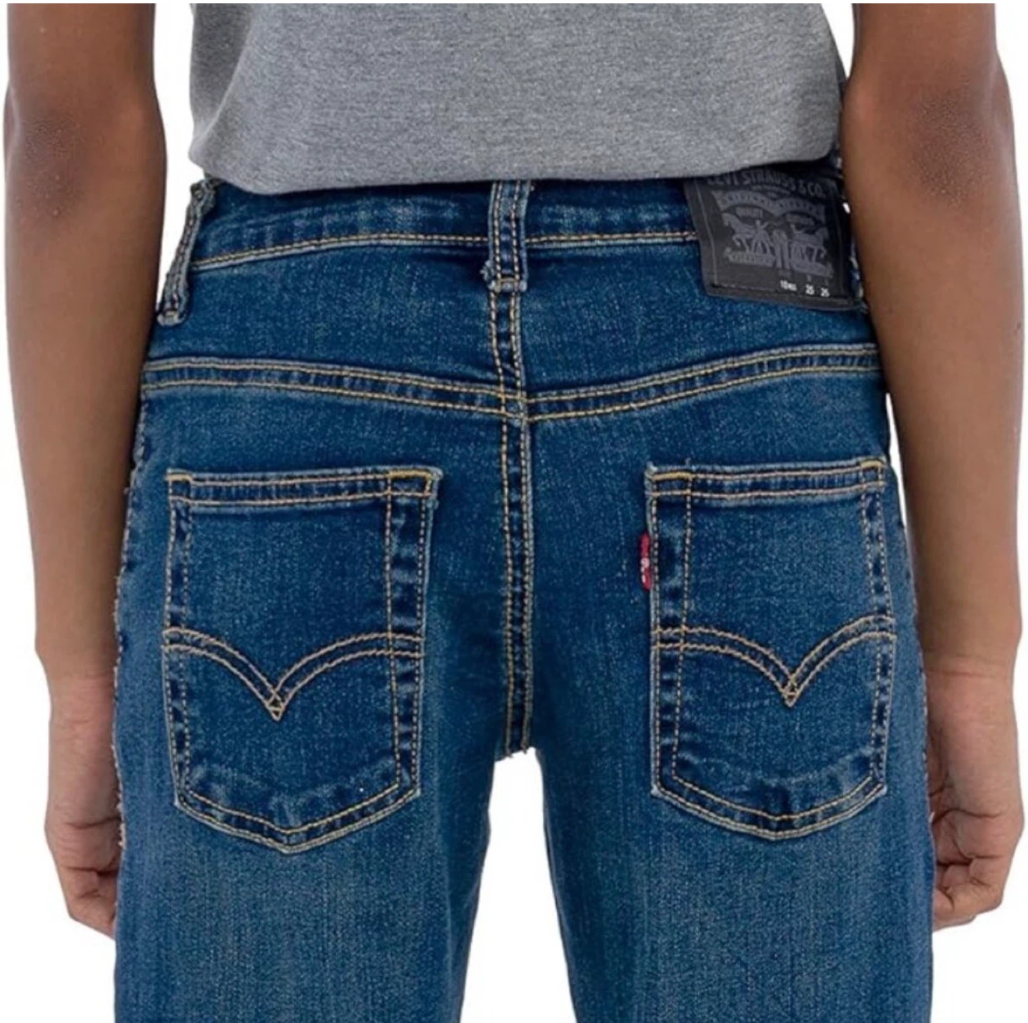 Levi Boy 511 Slim Fit Performance Jeans, size 14- waist 27x27 - photo 3