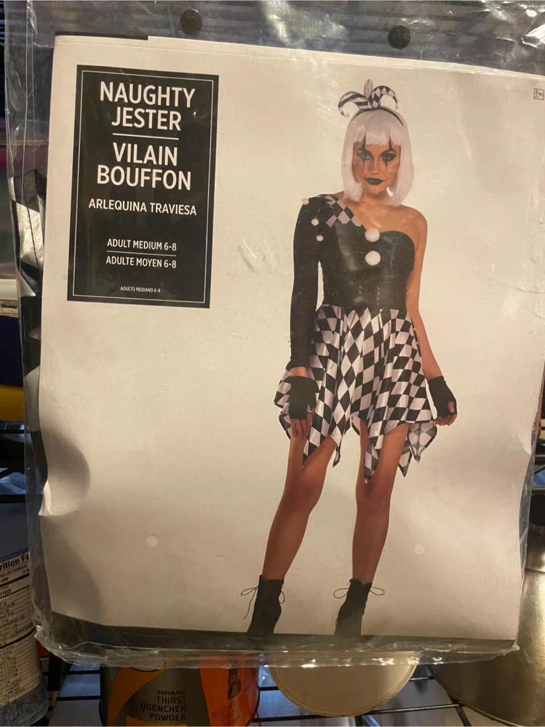 Jester Villain Bouffon Costume