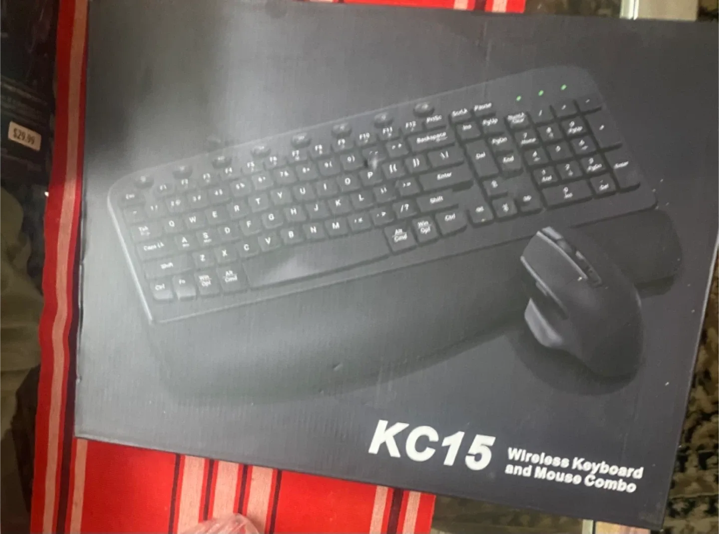 KC15 Wireless Keyboard and Mouse Combo thumbnail