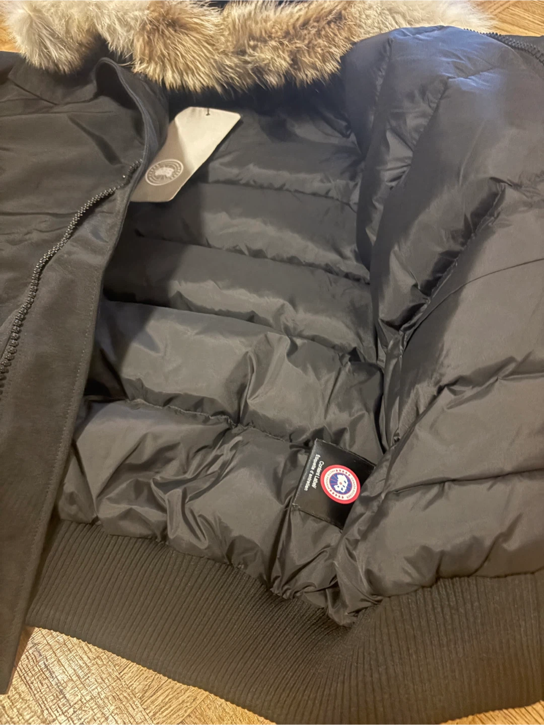 Canada Goose Bomber Jacket - Black - photo 3