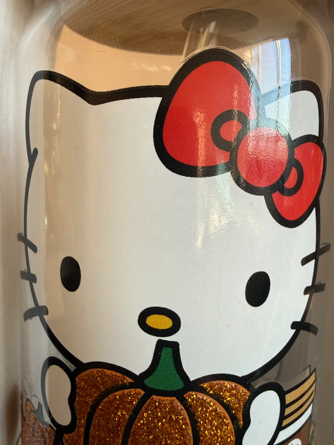 🎃 Hello Kitty Glass Tumbler Set! 🆕 Special Halloween Edition!! thumbnail