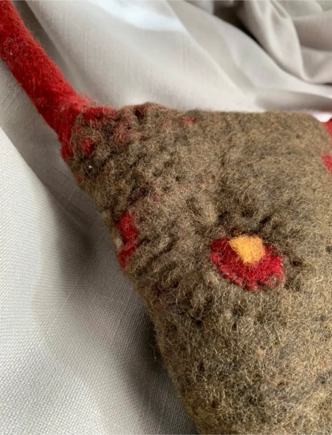 Handmade Wool Felted Shoulder Bag image indicator(5)