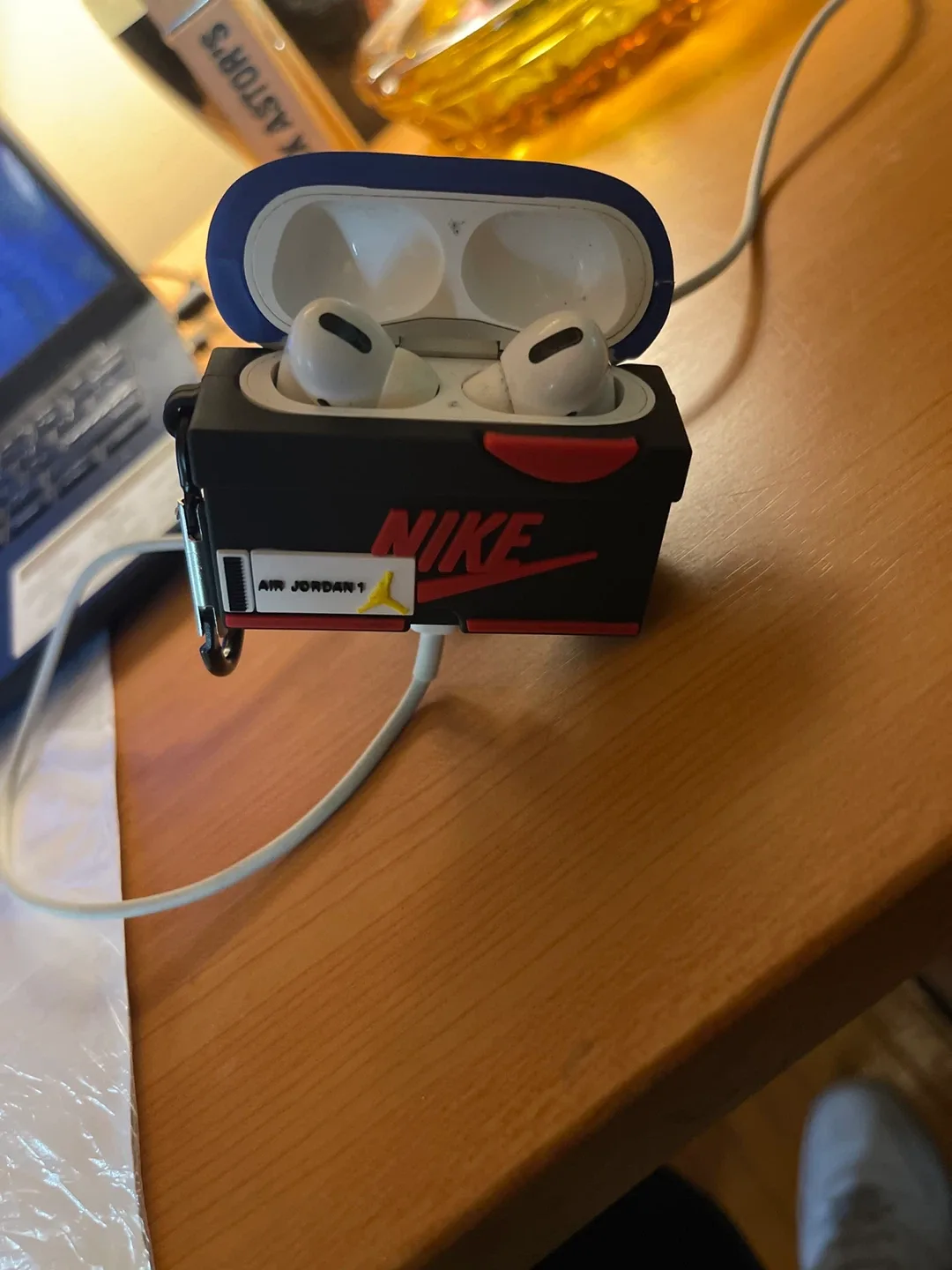 Apple iPod pro with a (Nike air Jordan case image indicator(4)