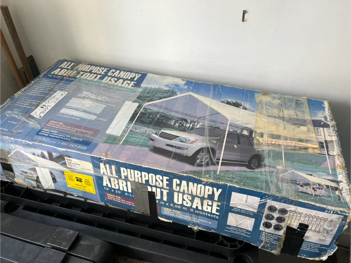 Titan All Purpose Canopy 10' x 20'