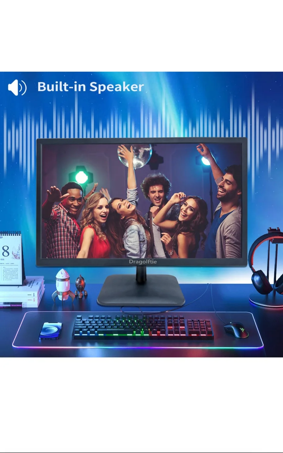 Brand New 21.5" Touchscreen, Full HD Display, Built-in Speaker image indicator(7)