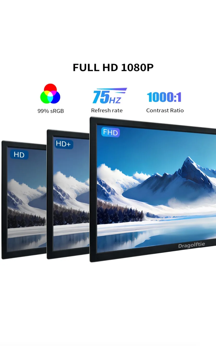 Brand New 21.5" Touchscreen, Full HD Display, Built-in Speaker image indicator(9)