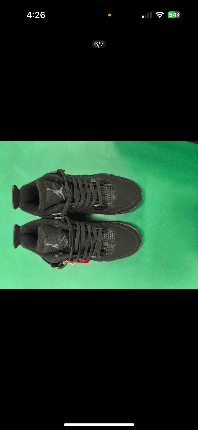 Jordan 4 Retro Black Cat1:1 reps free shipping - photo 3