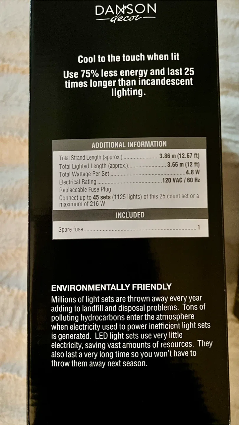 Danson Decor G40 & G60 Multicoloured Mosaic String Lights image indicator(3)