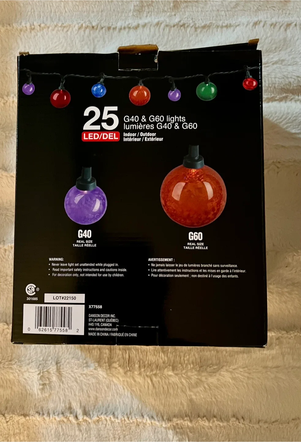 Danson Decor G40 & G60 Multicoloured Mosaic String Lights image indicator(4)