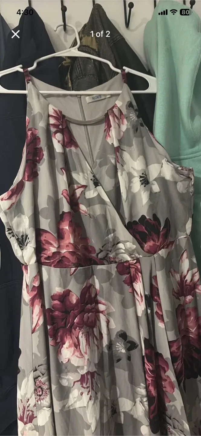 Nicki's Floral Dress - Size 14 image indicator(2)