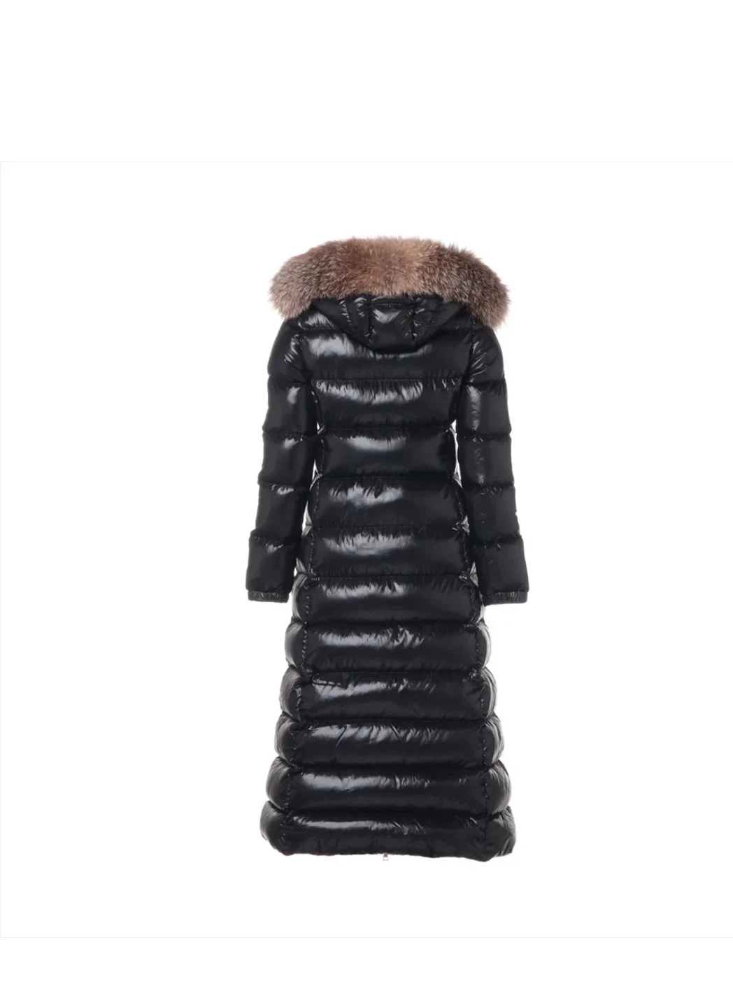 Moncler HUDSON  Nylon Down coat Ladies' Black  Fur Detacha - photo 2