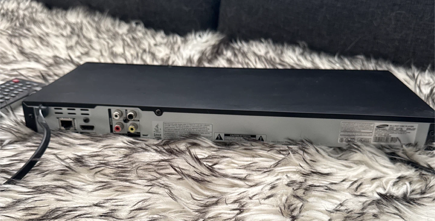 Samsung Blu-ray Disc Player with Remote - photo 4