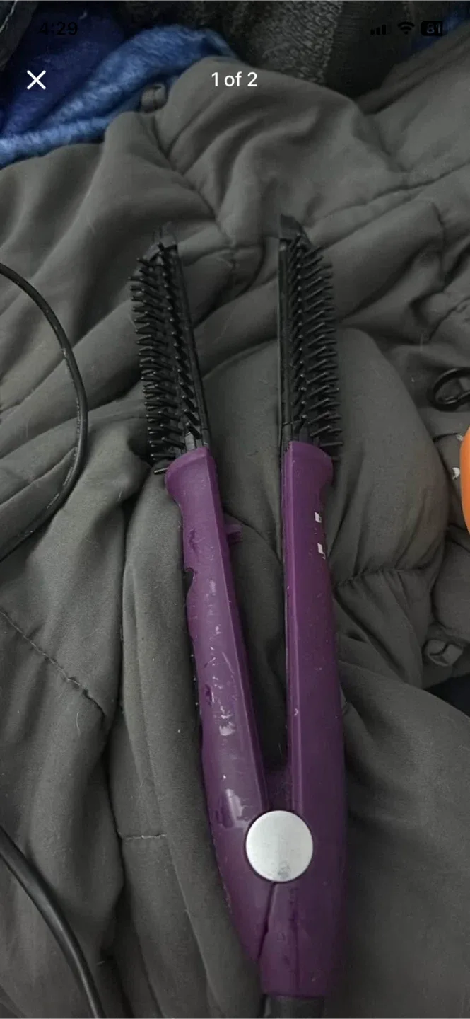 Hair Straightening Brush image indicator(2)