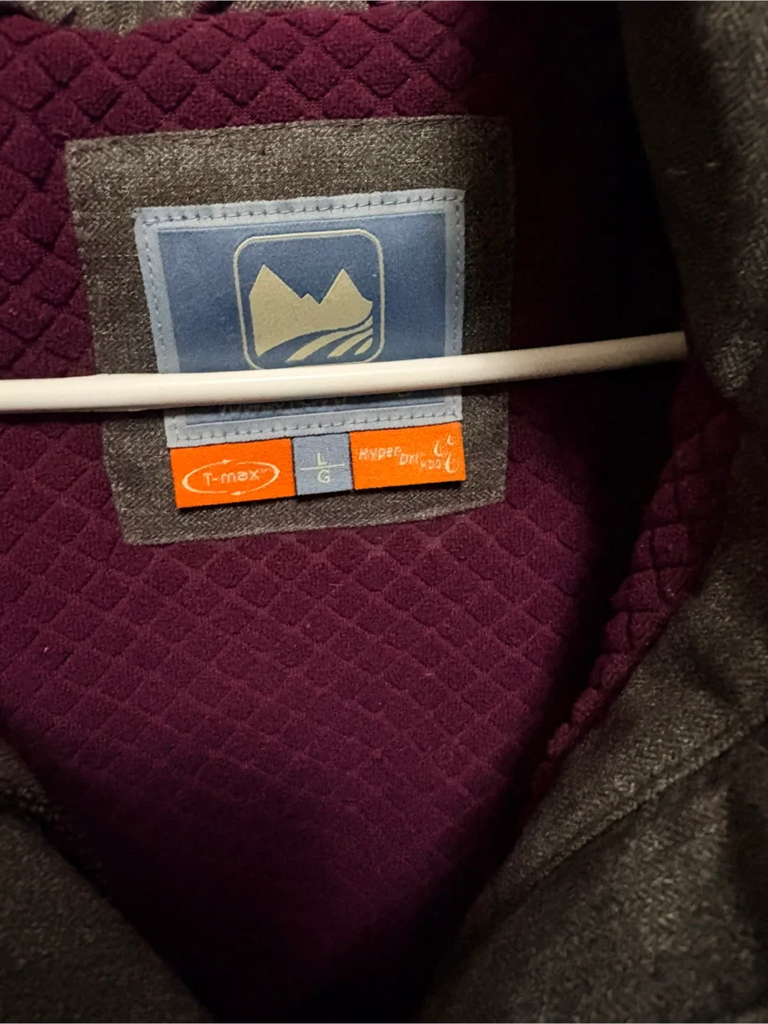 Wind River T-Max Hyper Dry Gray Jacket - Large image indicator(2)