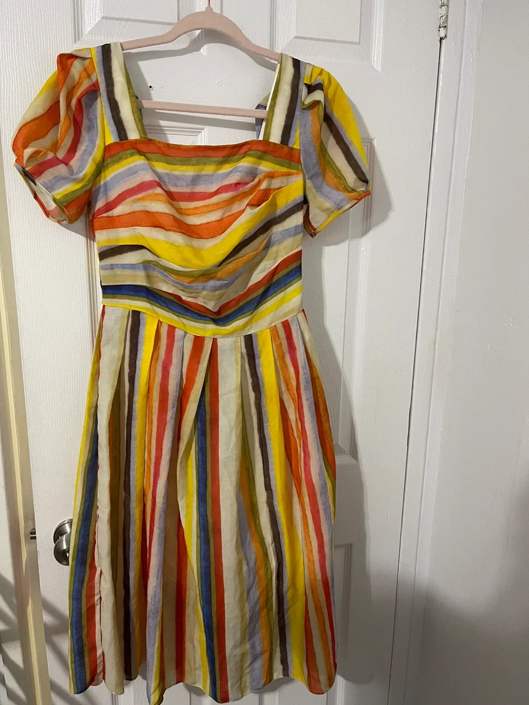 Striped Midi Dress thumbnail