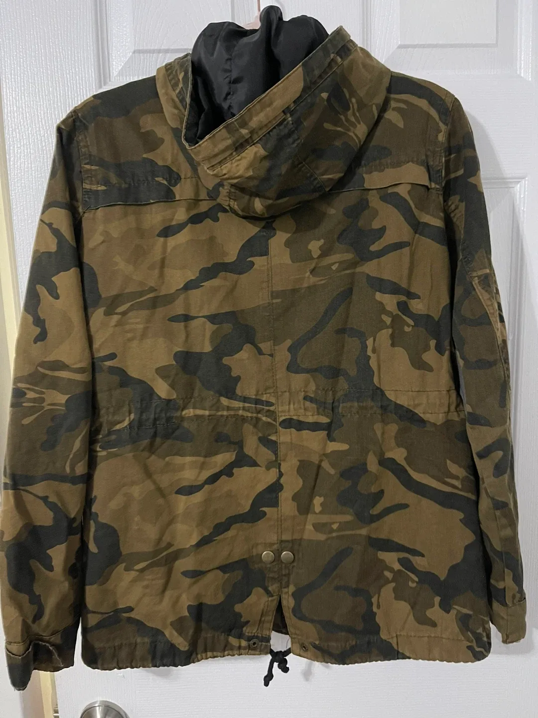 Camo Print Anorak Jacket - Size S image indicator(2)