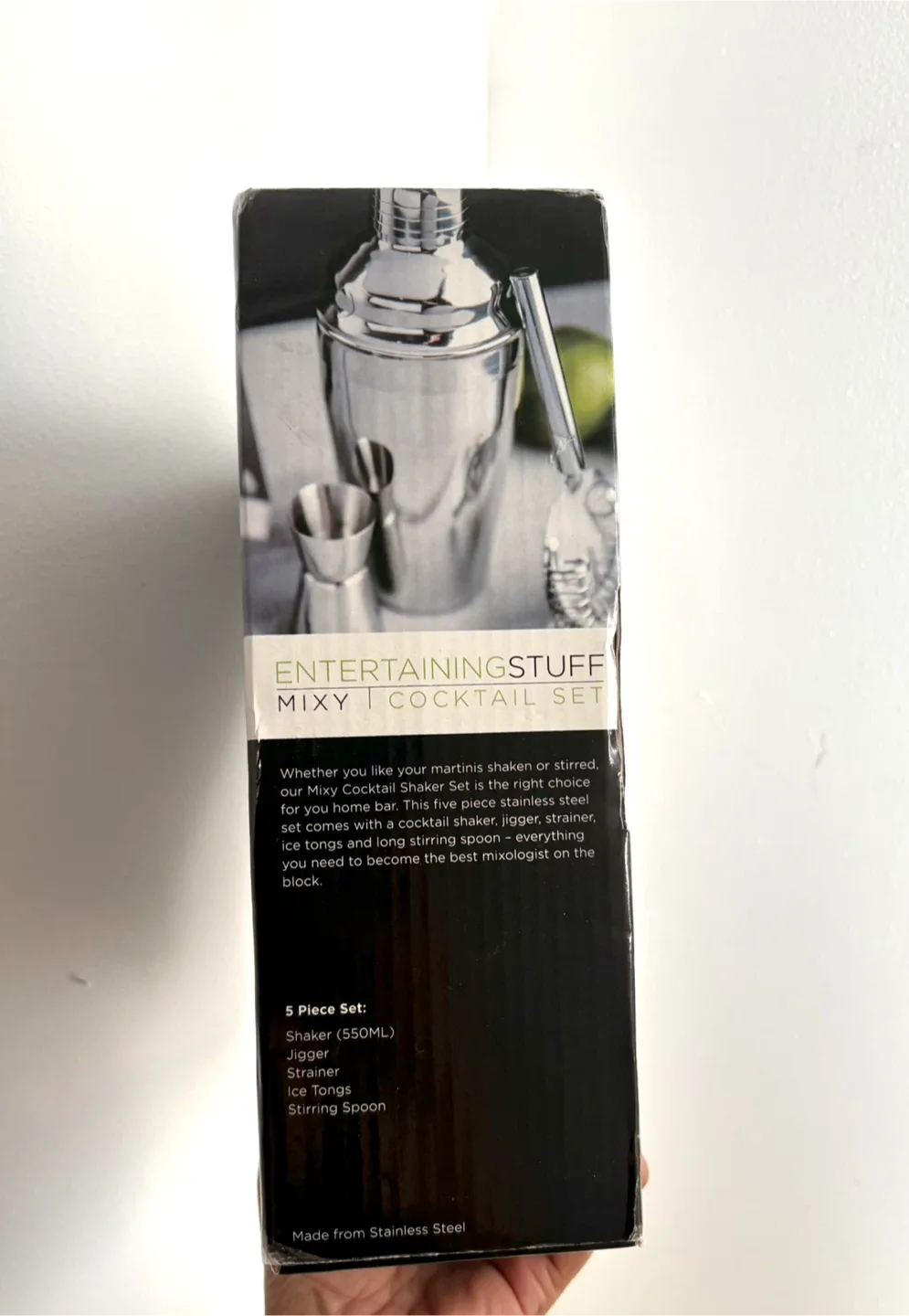 Entertainingstuff Mixy Cocktail Shaker Set - 5 Piece image indicator(3)