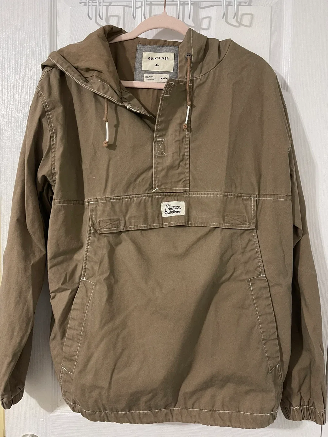 Quiksilver Pullover Hooded Jacket - Size M thumbnail