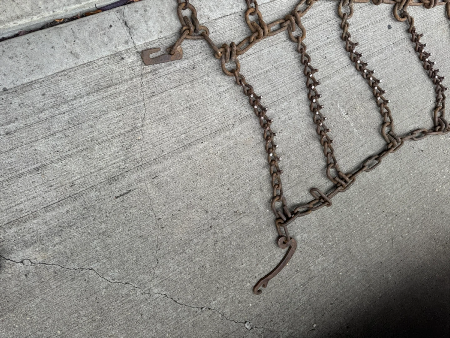 11-24.5  semi Truck Tire Chains - photo 5