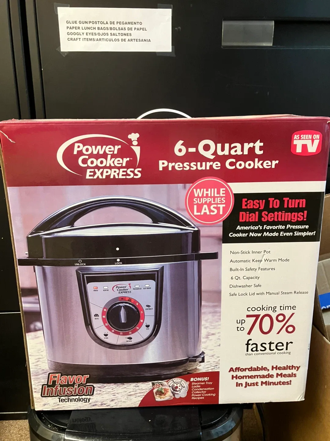Power Cooker Express 6-Quart Pressure Cooker thumbnail