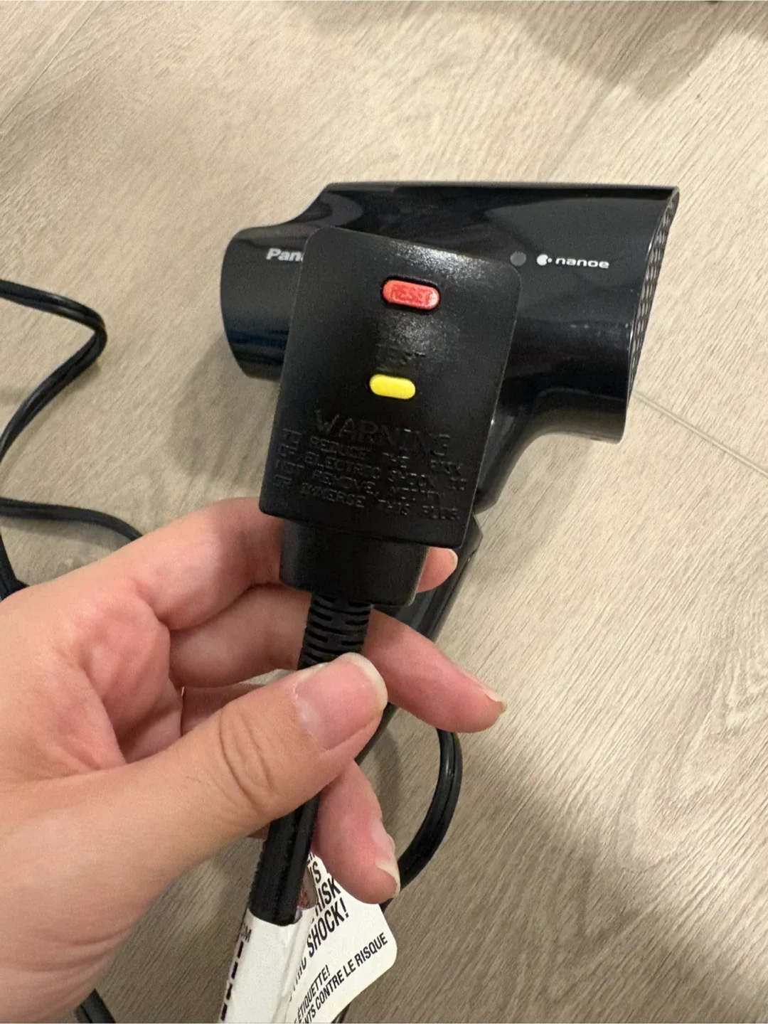 Panasonic EH-NA27 Hair Dryer - Black image indicator(5)