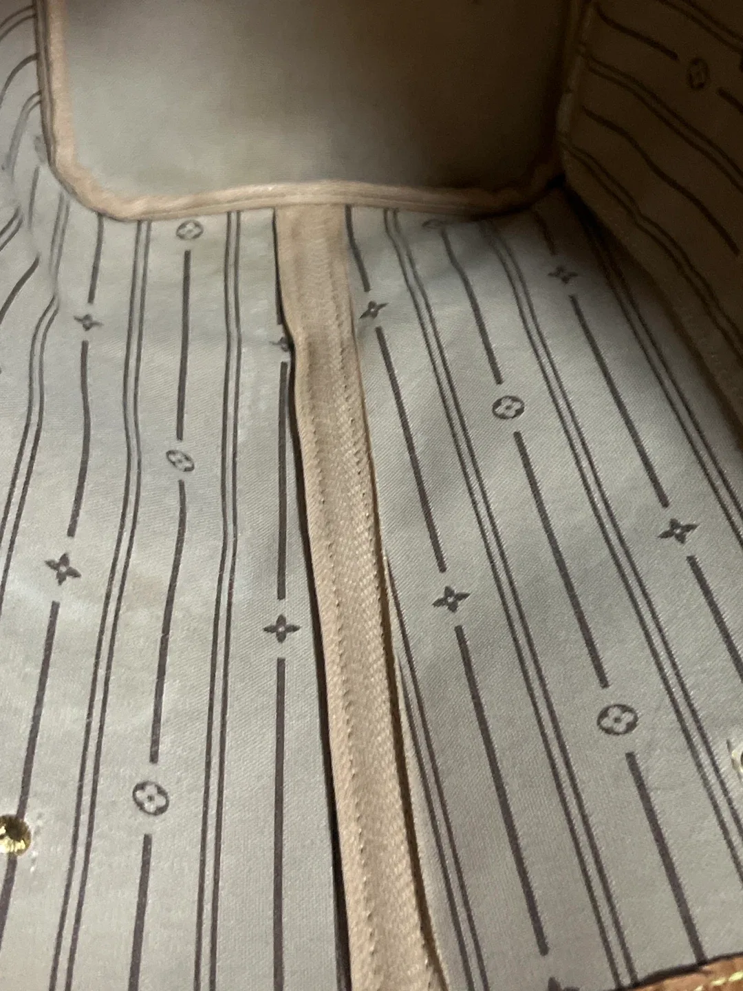 Louis Vuitton Neverfull MM Tote Bag image indicator(9)