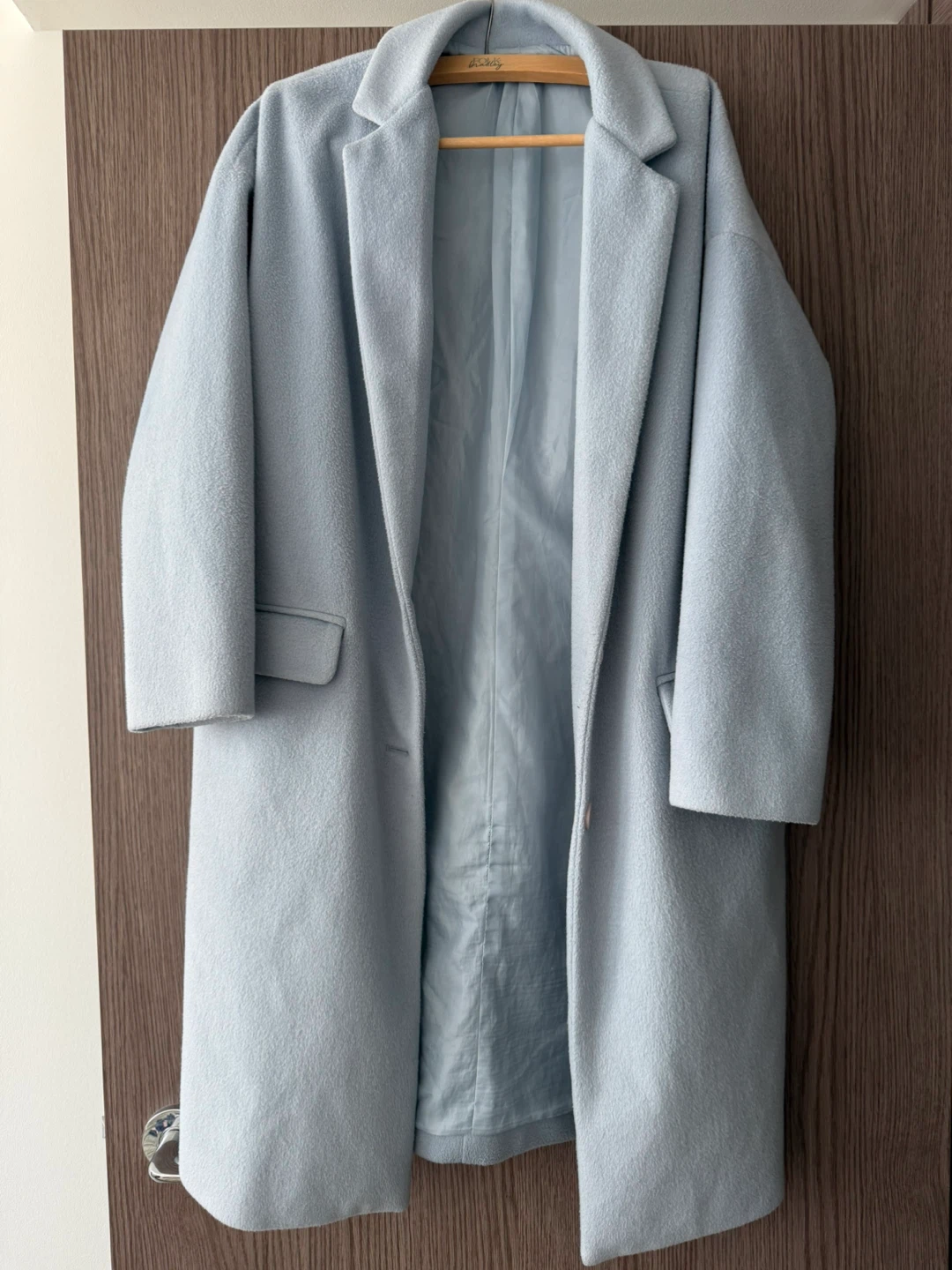 Light Blue Wool Peacoat- XS/S - photo 2