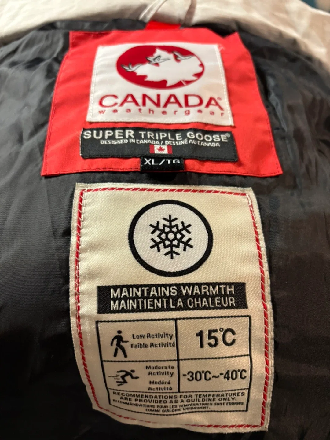 Canada Weathergear Super Triple Goose Puffer Jacket - XL image indicator(3)