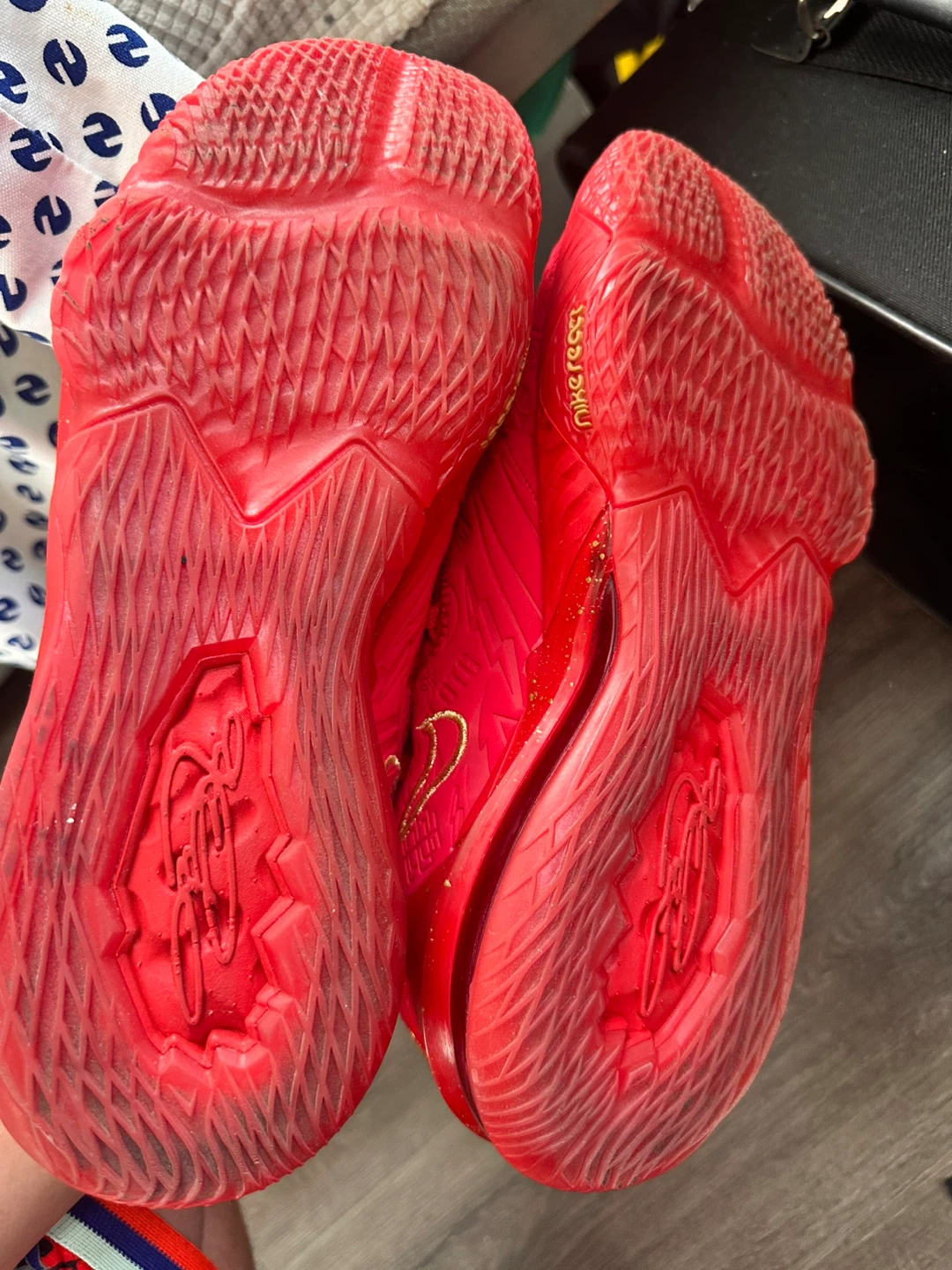 Nike LeBron 17 Low Titan Red US Men's 9.5 - photo 2
