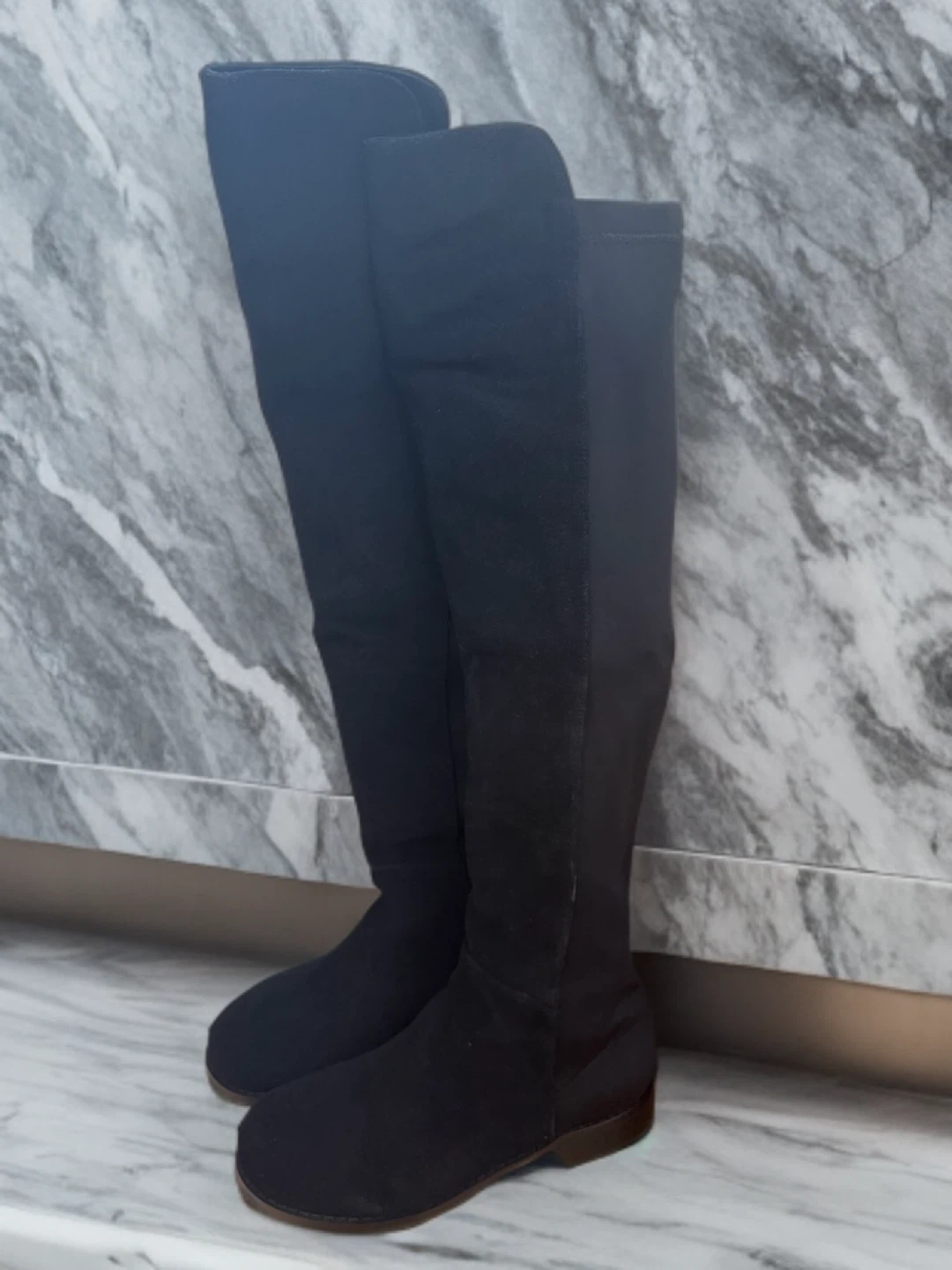 Black Over-the-Knee Boots - photo 2
