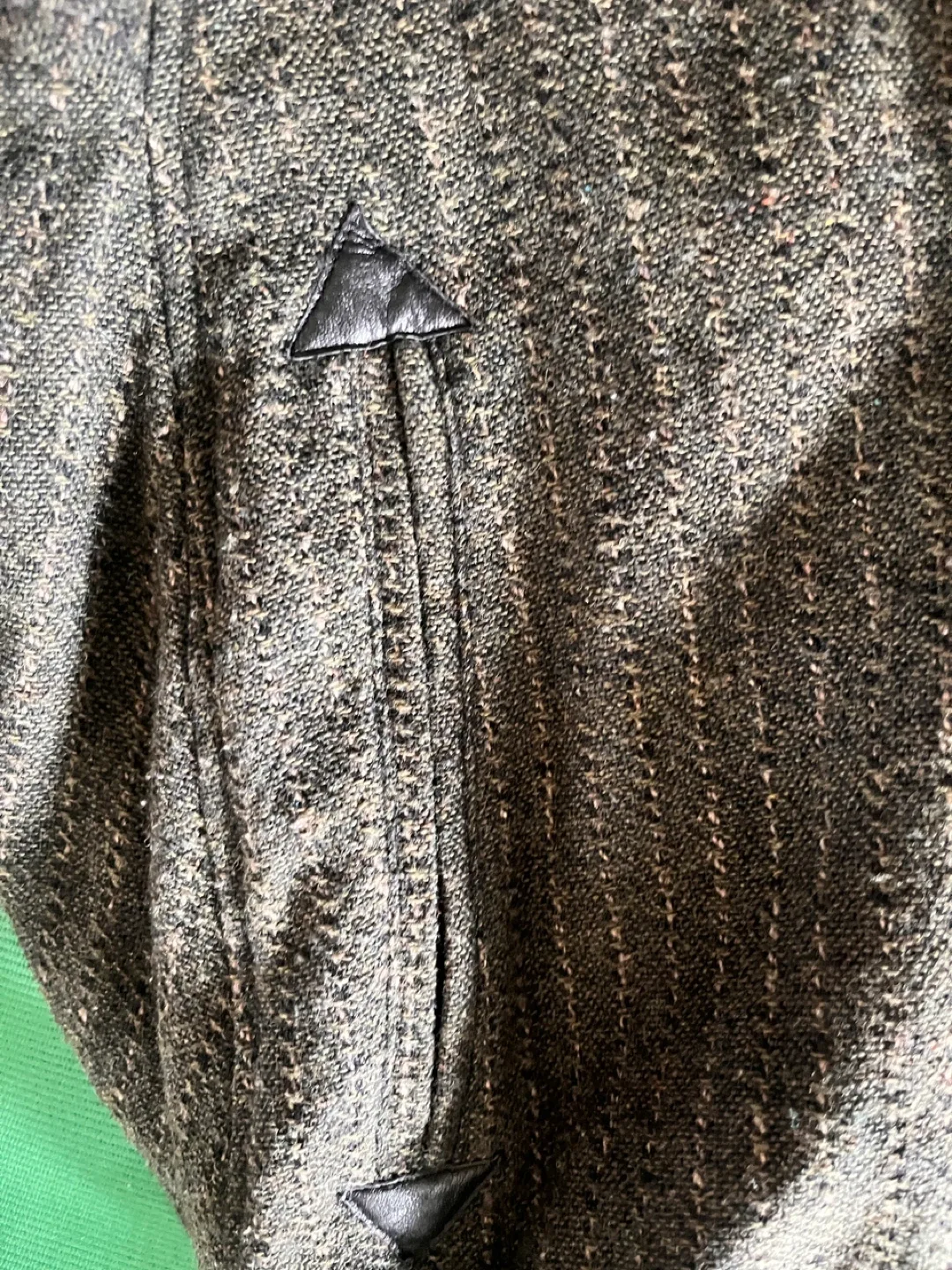 Vintage Wool Blend Bomber Jacket image indicator(6)