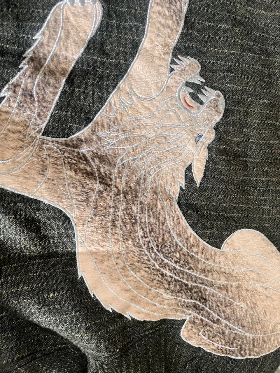 Vintage Wool Blend Bomber Jacket image indicator(7)