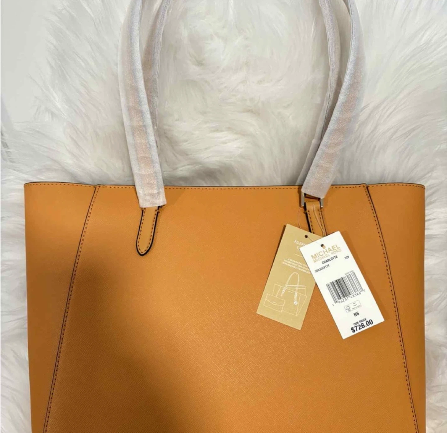 Charlotte Large Leather and Signature Logo 3-in-1 Tote Bag - photo 5