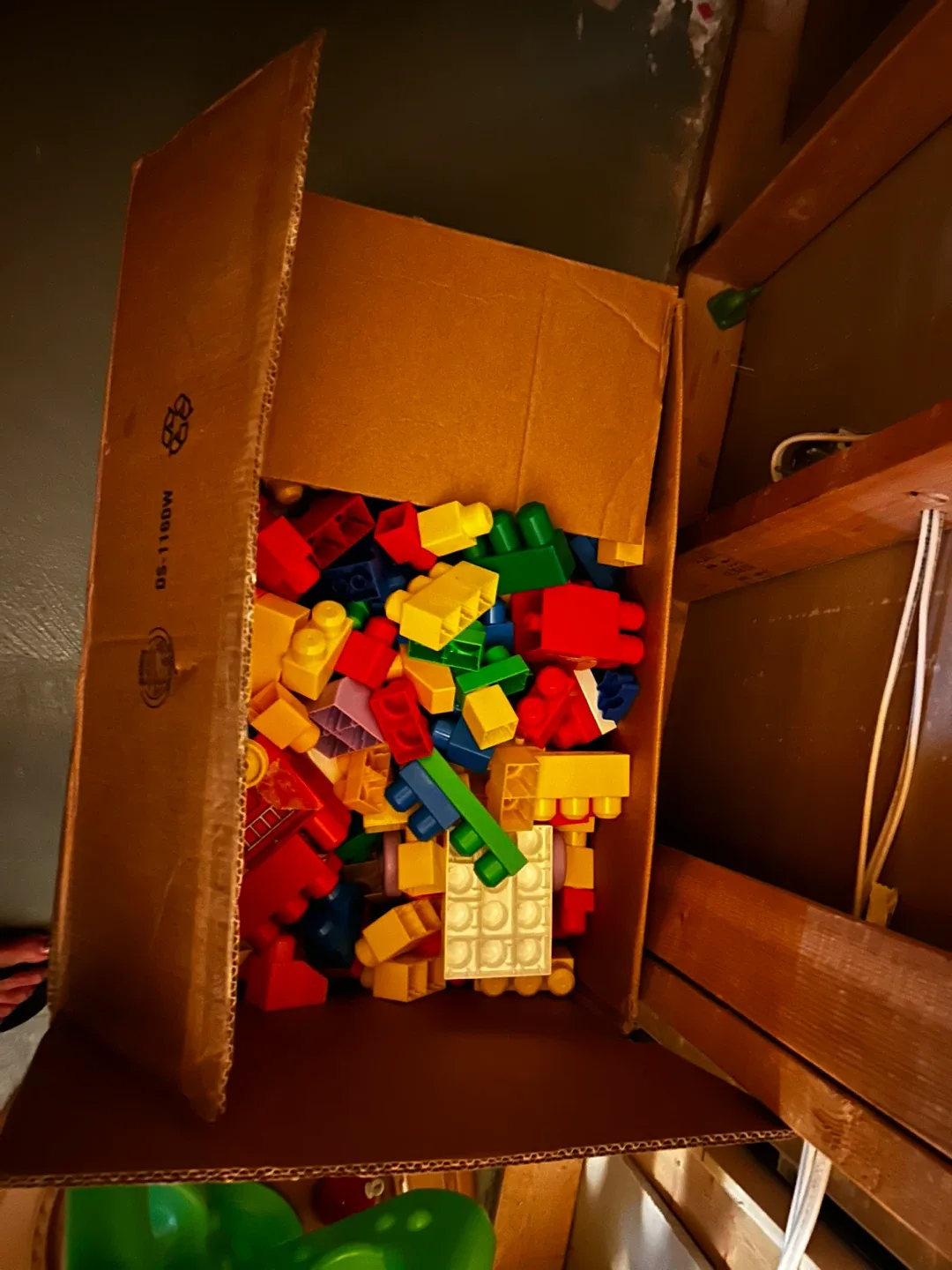 Large Box of various building blocks